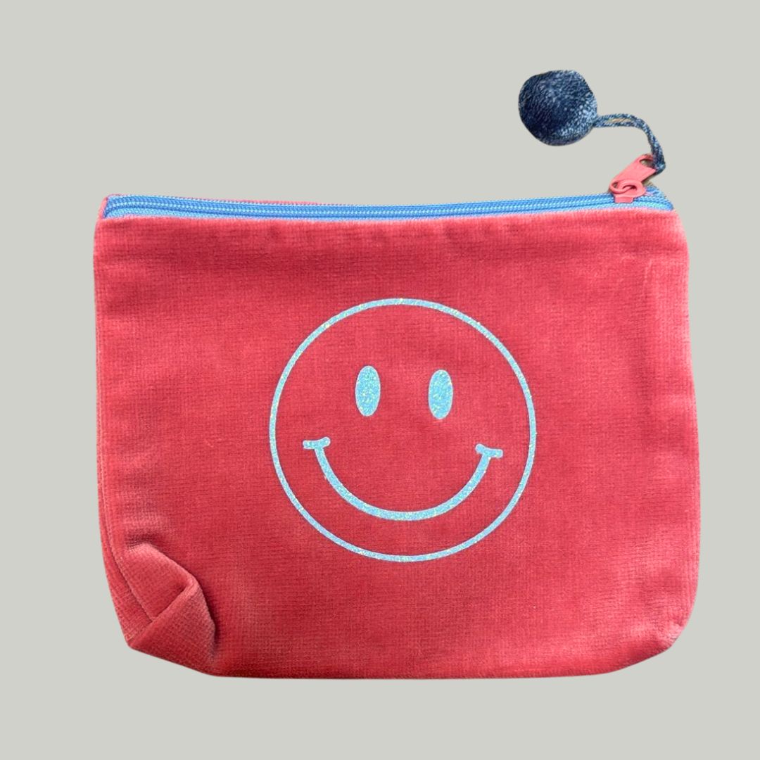 Kosmetiktasche Groß Smiley