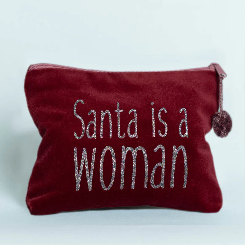 Kosmetiktasche Groß Santa is a woman