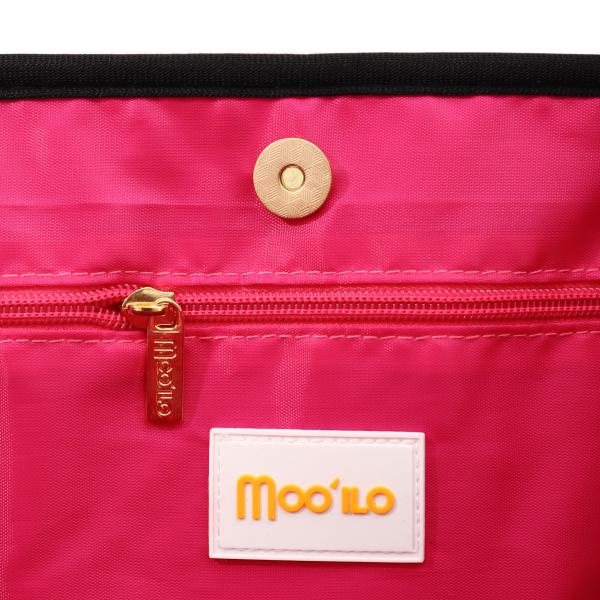 Neopren Tasche L Lightblue - Pink