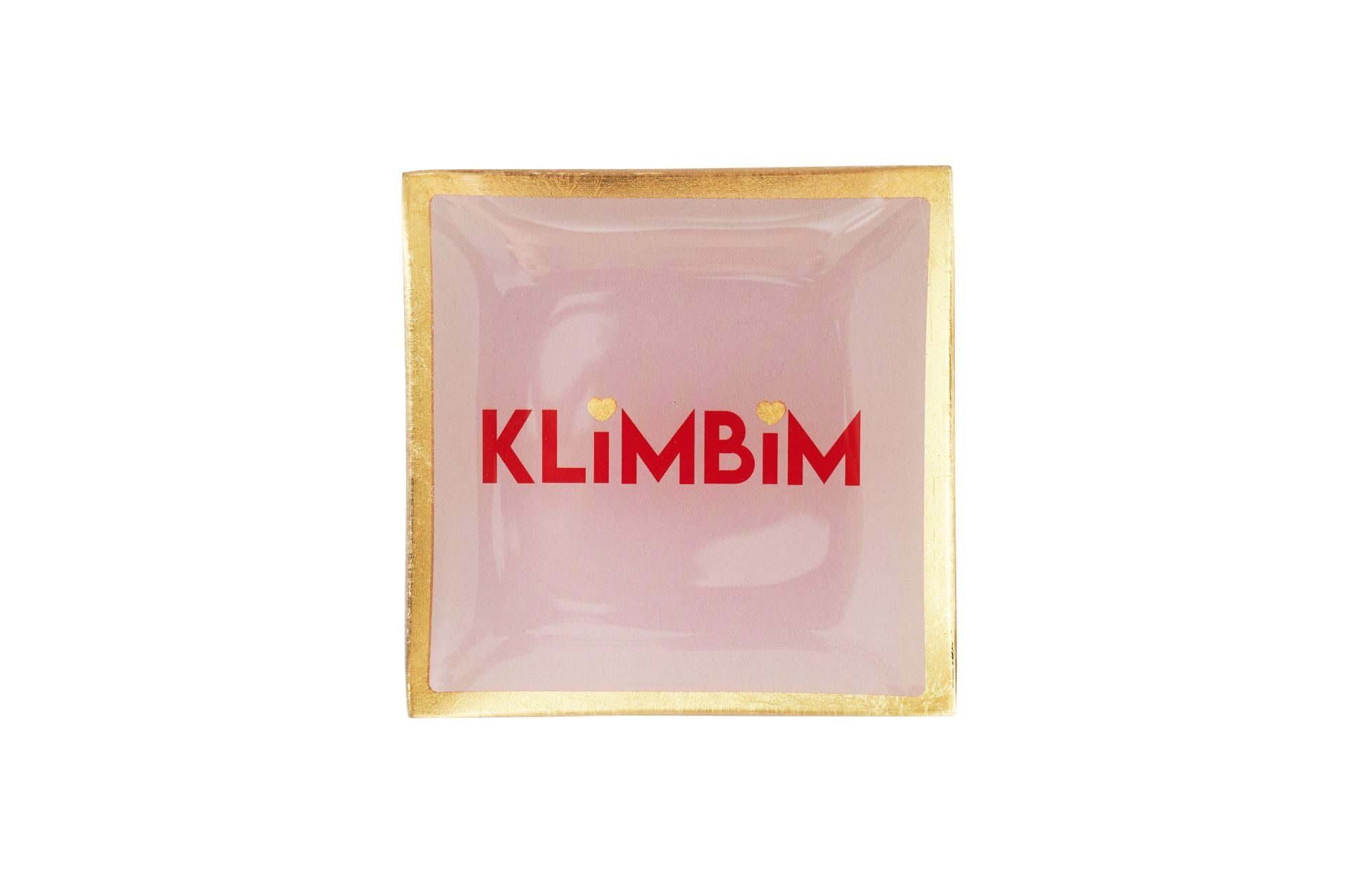 Love Plates, Glasteller S, Klimbim, rosa