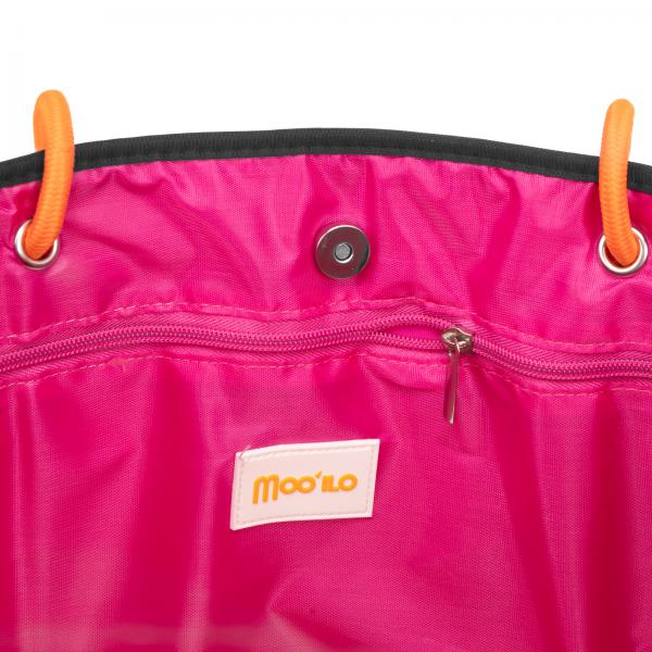 Samt Tasche L Orange
