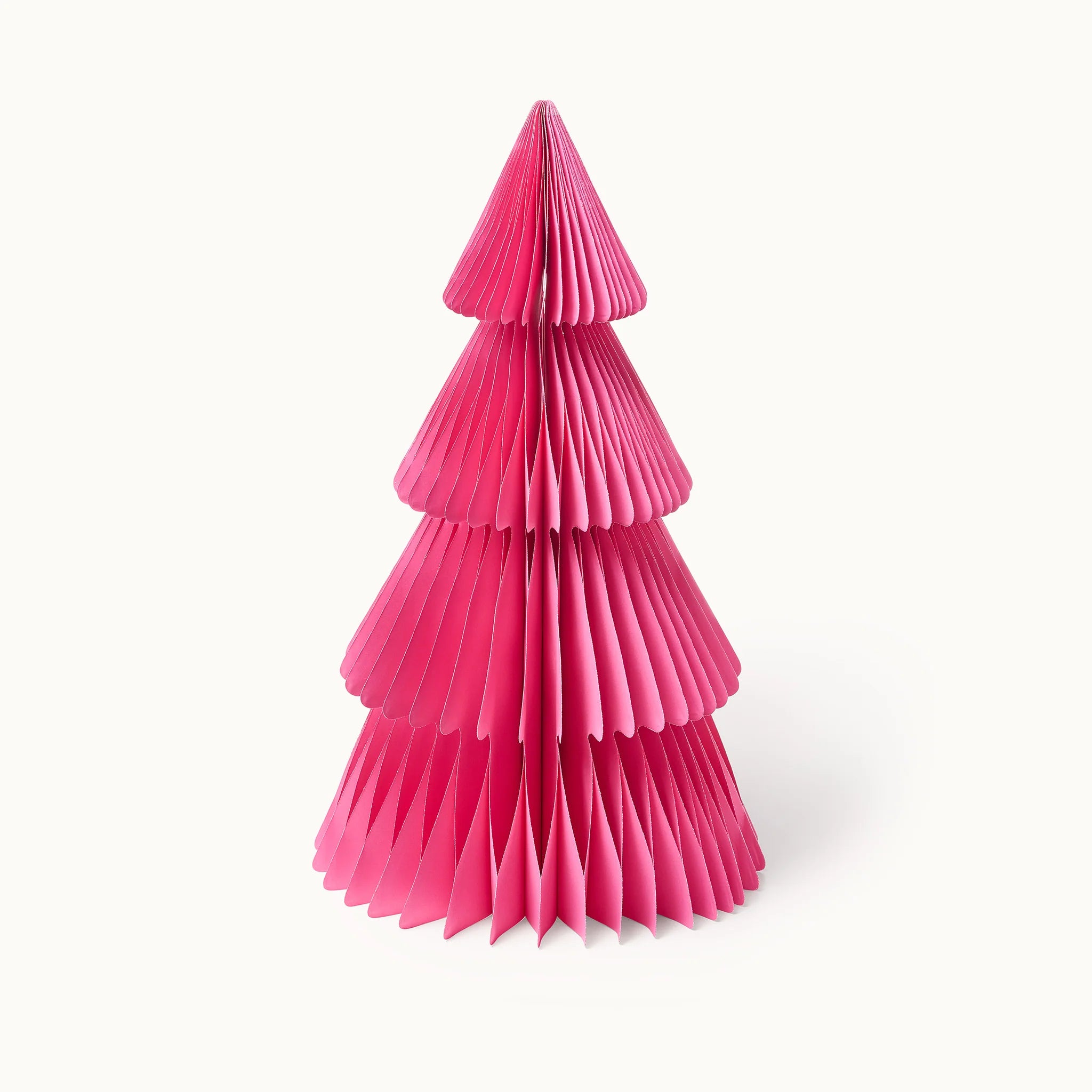 Weihnachtsbaum aus Papier 50cm Pink