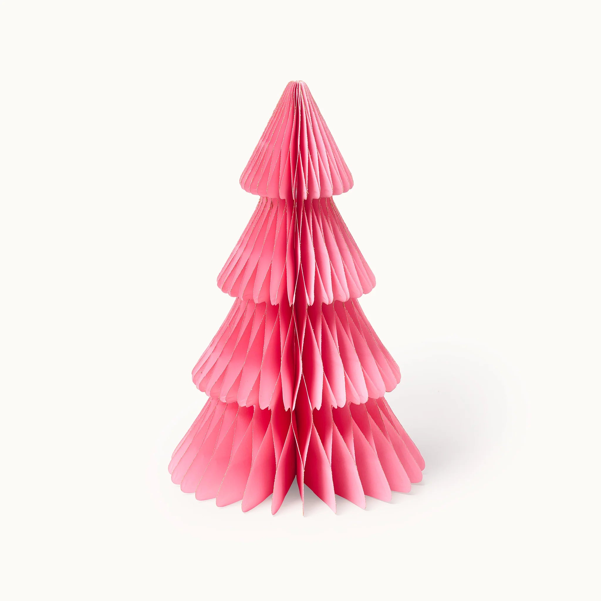 Weihnachtsbaum aus Papier 35cm Rose