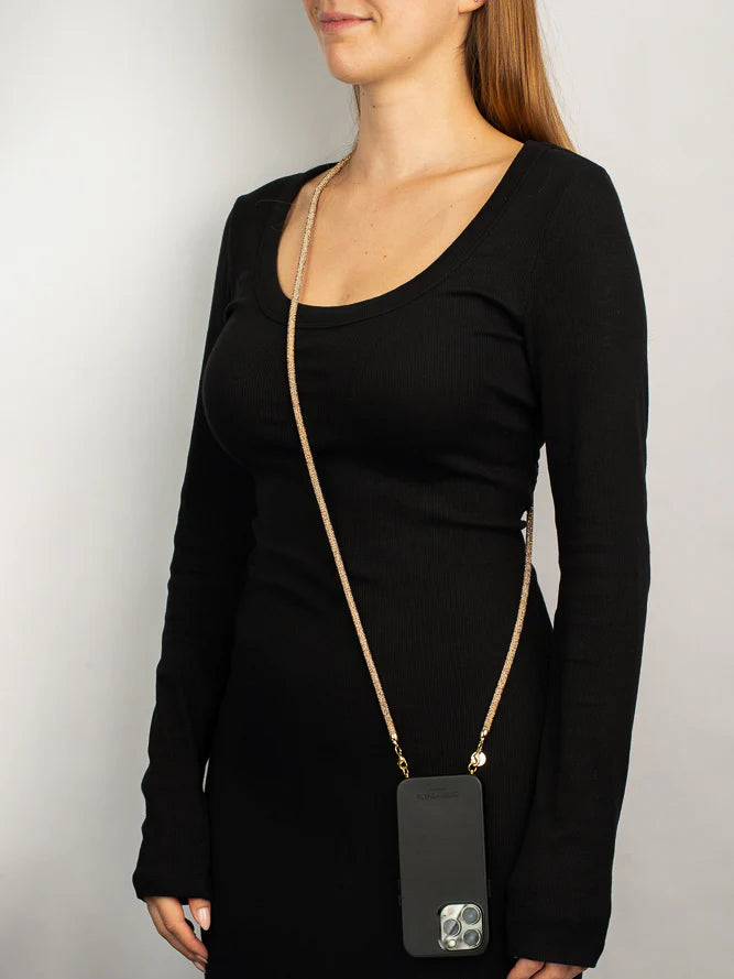 Crossbody Handykette ESTELLE gold