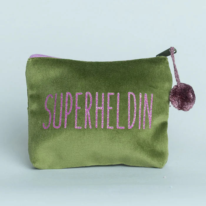 Kosmetiktasche Groß Superheldin