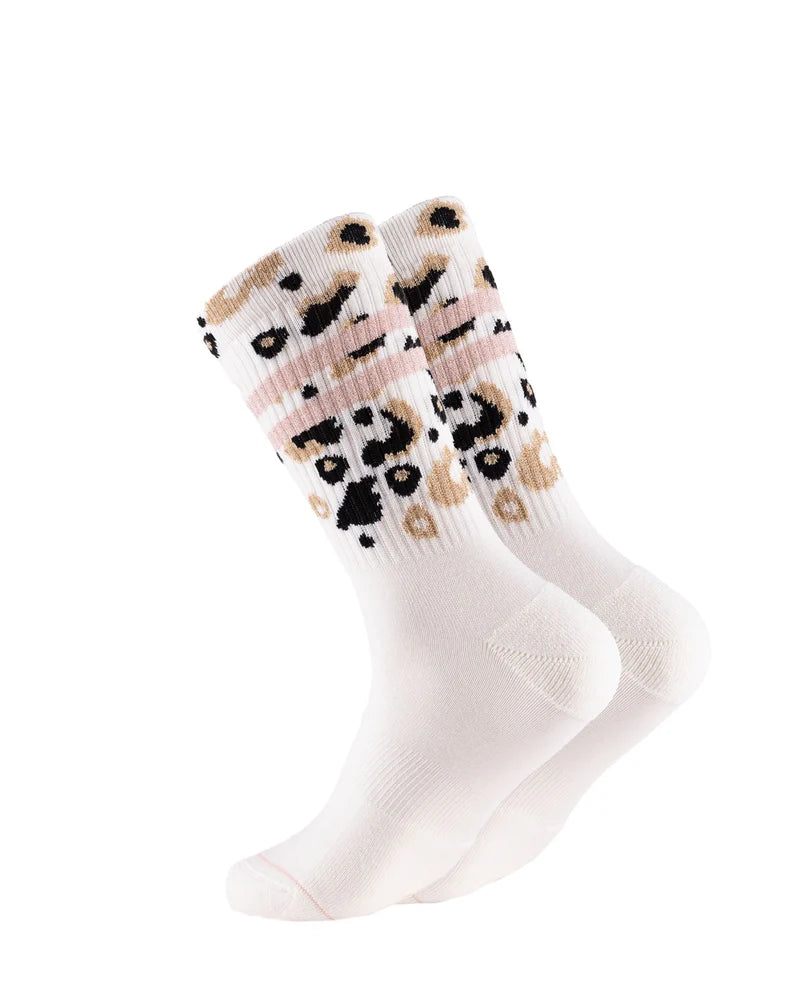 Socken Leo allover - Rose