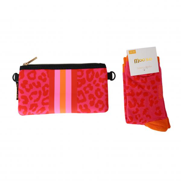 Socken Leo Pink - Leo Clutch