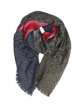 Schal Leo double pink