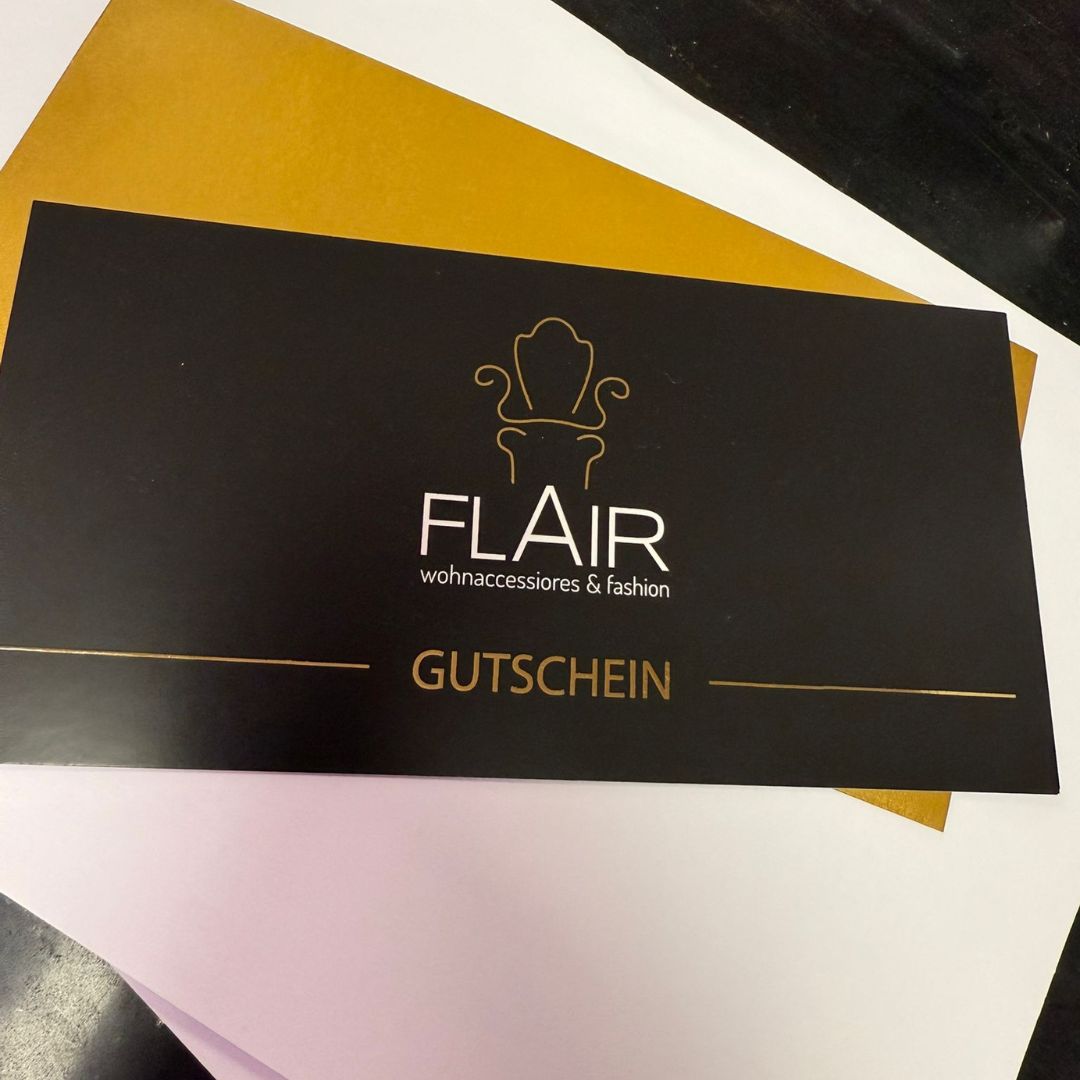 Gutschein Flair Wohnaccessoires & Fashion