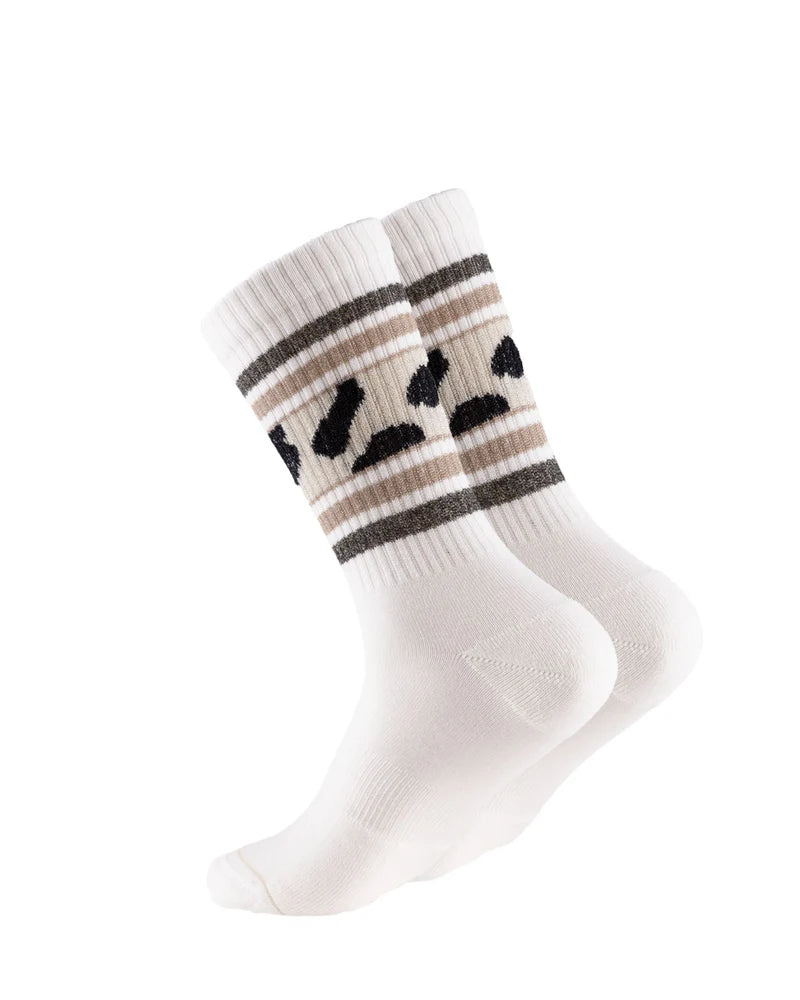 Socken Sporty Glitter - Cow