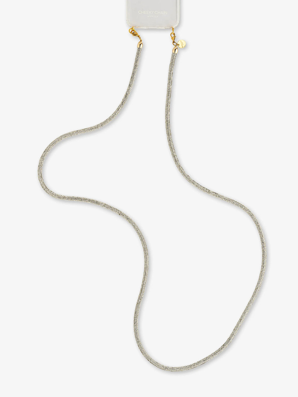 Crossbody Handykette ESTELLE silber