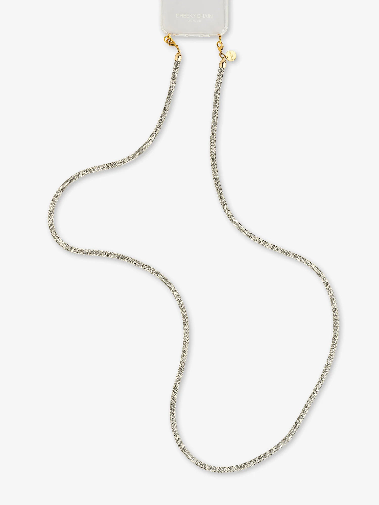 Crossbody Handykette ESTELLE silber