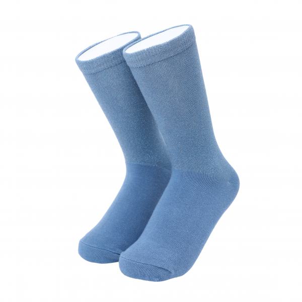 Socken - Lurex Blue & Velvet Clutch