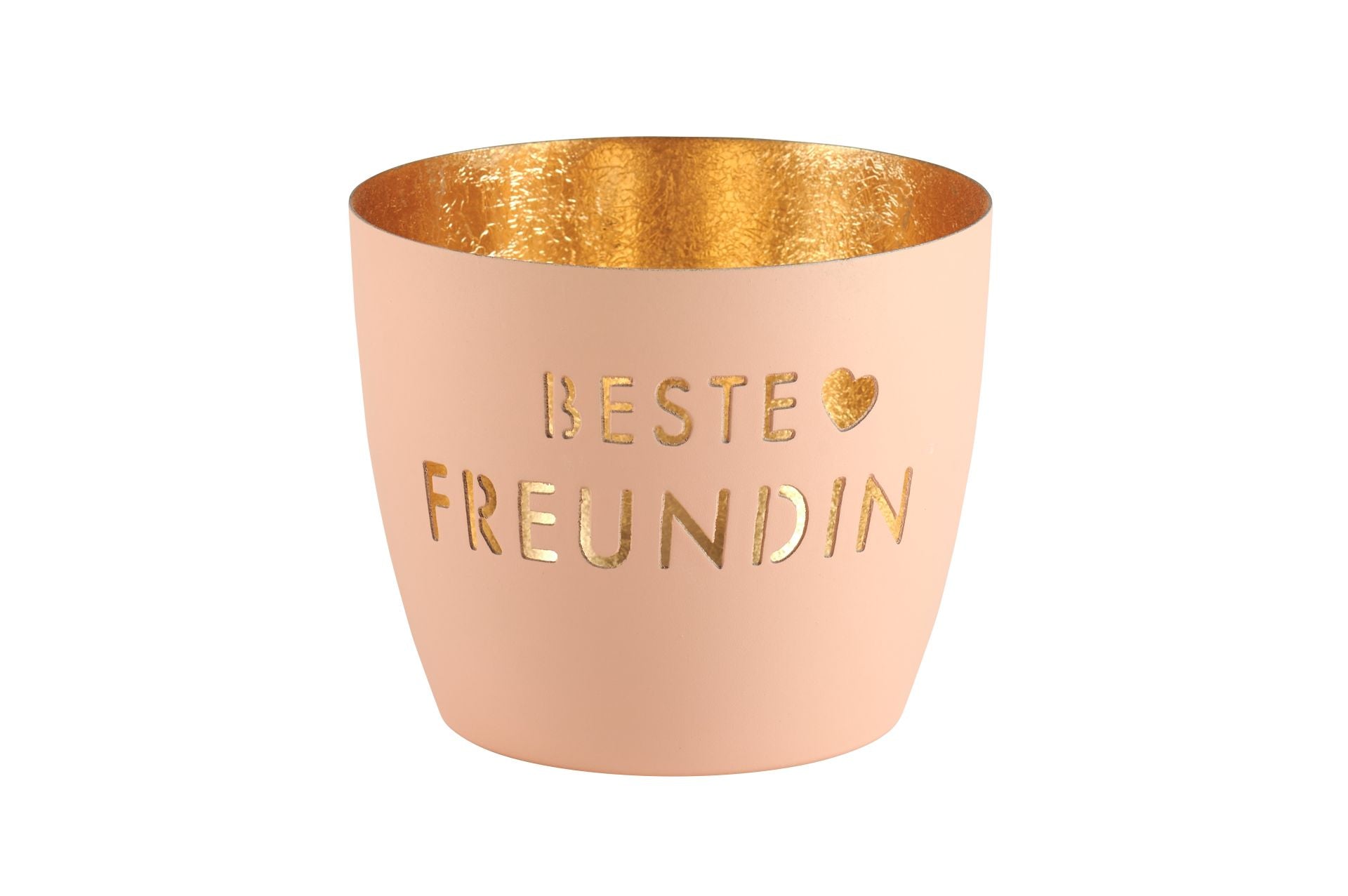 Madras, Windlicht, M, Motiv: Beste Freundin,